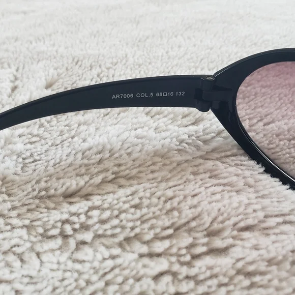 Emporio Armani Black Sunglasses - Picture 9 of 10